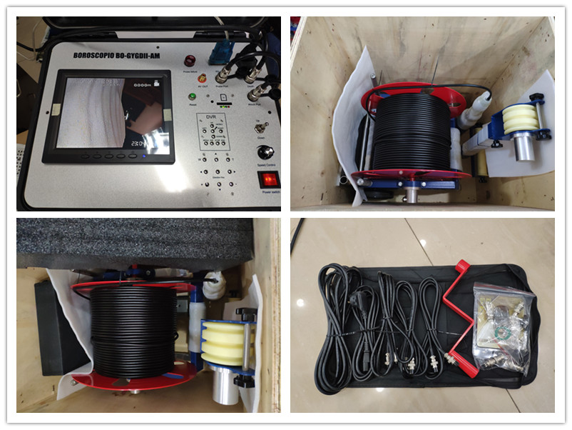 water well borehole inspection camera