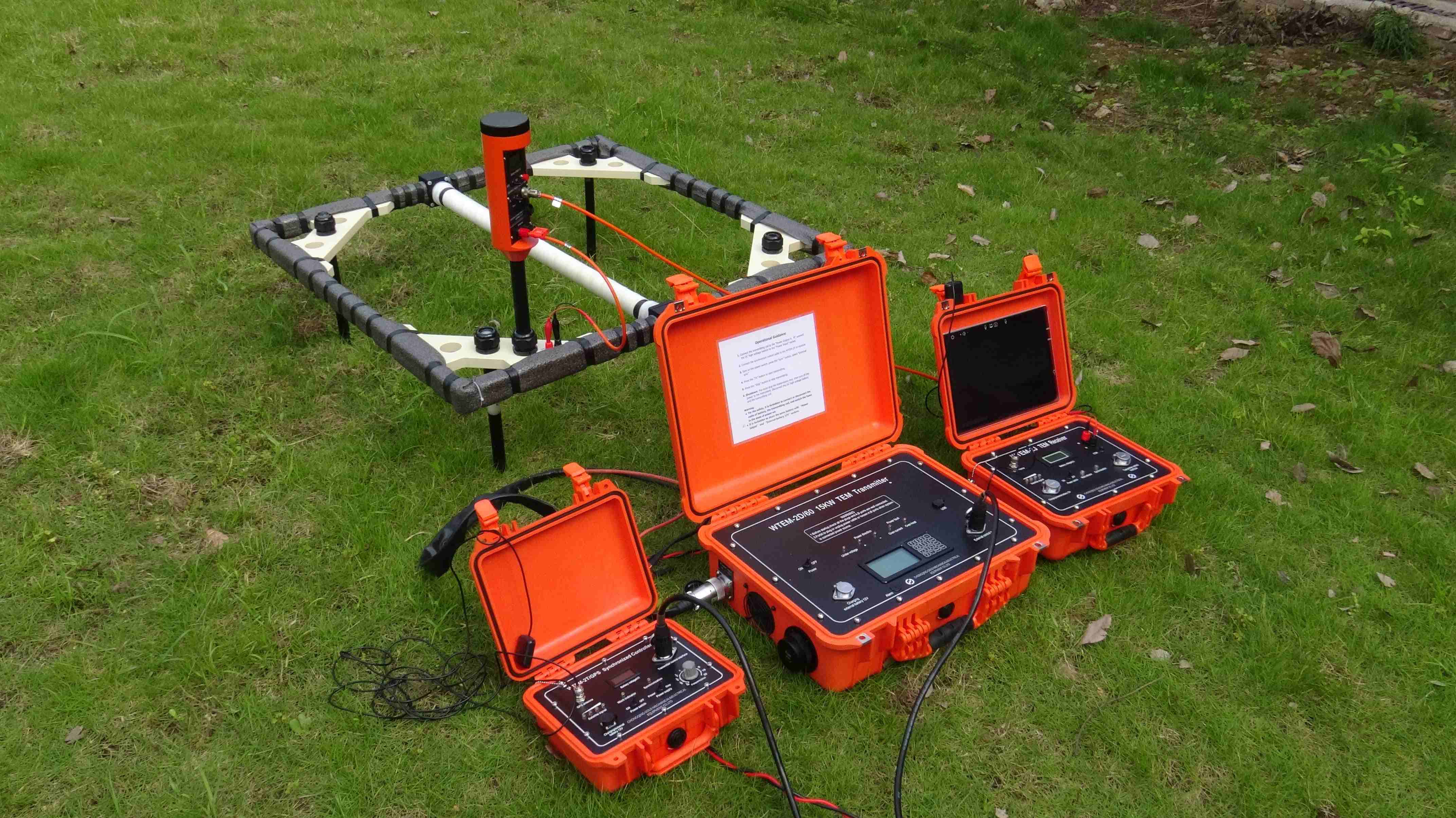 Seismic Reflection Software TEM Field Survey Kit Borehole Deviation Sensor
