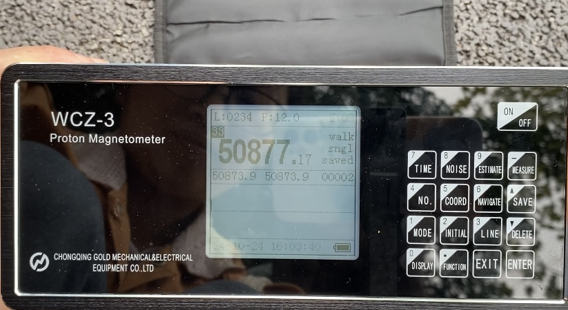 Portable Geophysical Magnetometer Oil and Gas Exploration Magnetometer Environmental Magnetic Survey Instrument