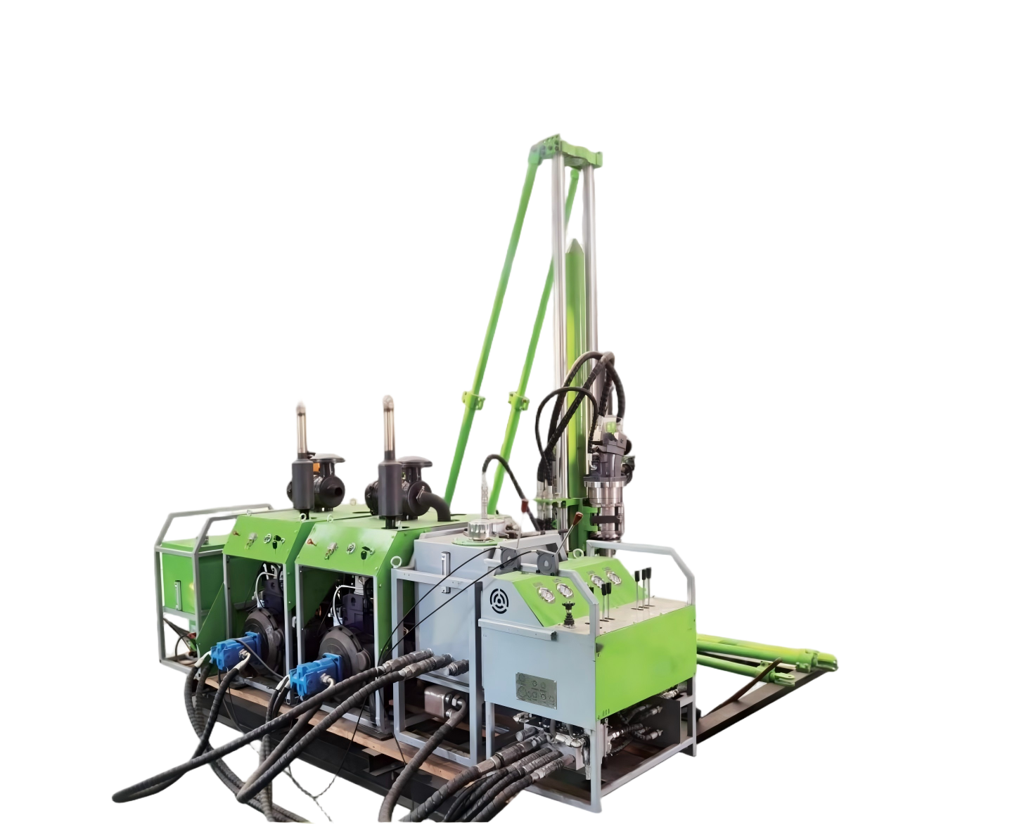 Hydraulic Drill for Deep Geotech Automated Rod Handling Drill