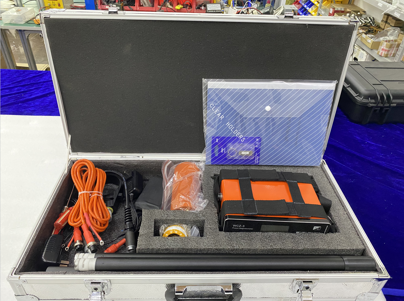 Magnetic Field Strength Meter Geomagnetic Field Instrument Magnetic Mapping Equipment