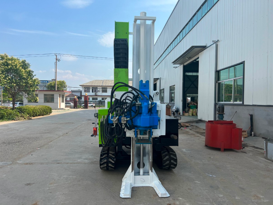 Rotary Percussion Drill Rig Diesel Powered Soil Drill Low Disturbance Soil Sampler