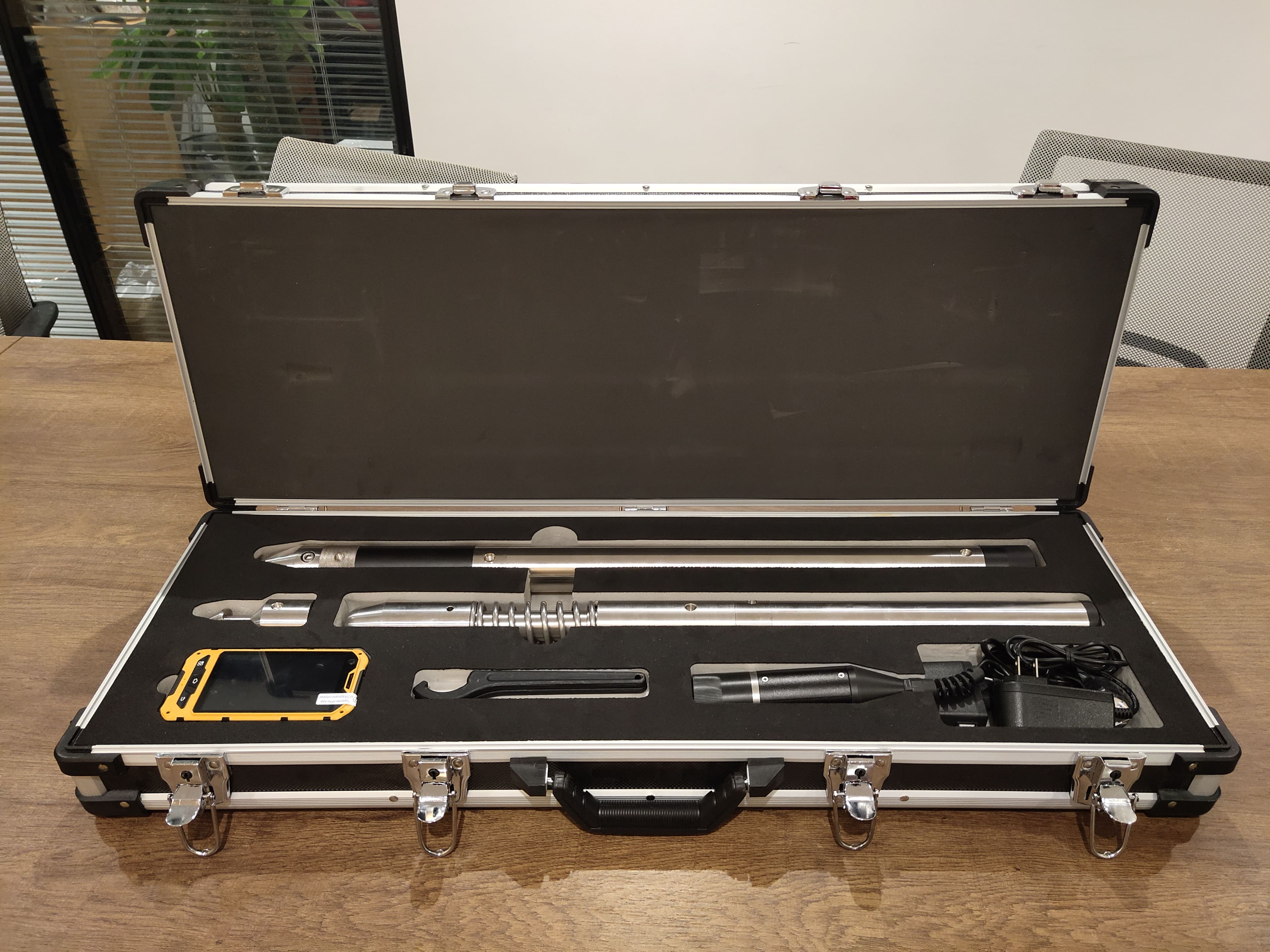 Rugged Downhole Gyro Tool Wireless Gyro Inclinometer Automated Gyro Survey System 