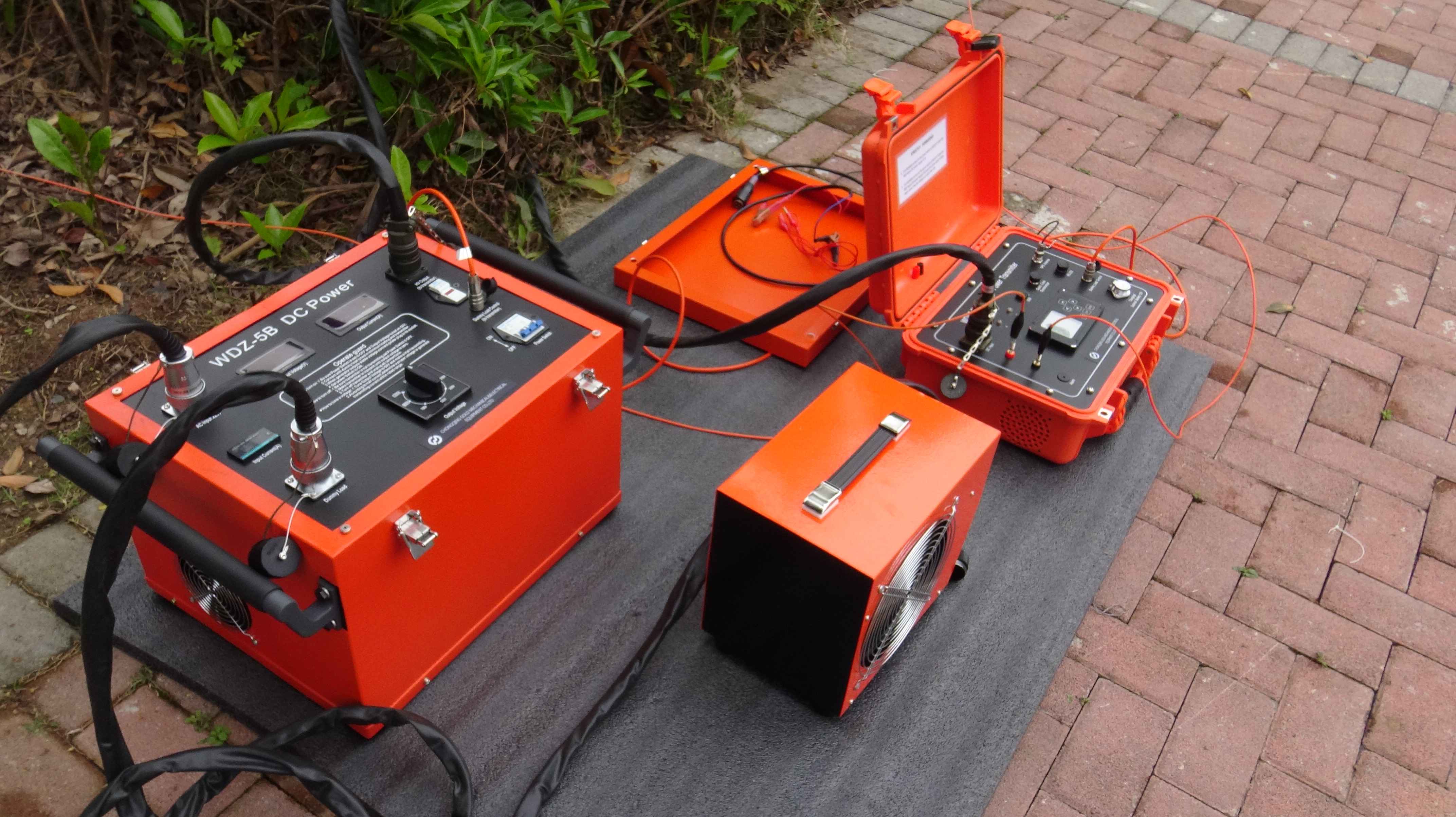 Laser Scanning Detector Rock Core Sampling System Time Domain IP System
