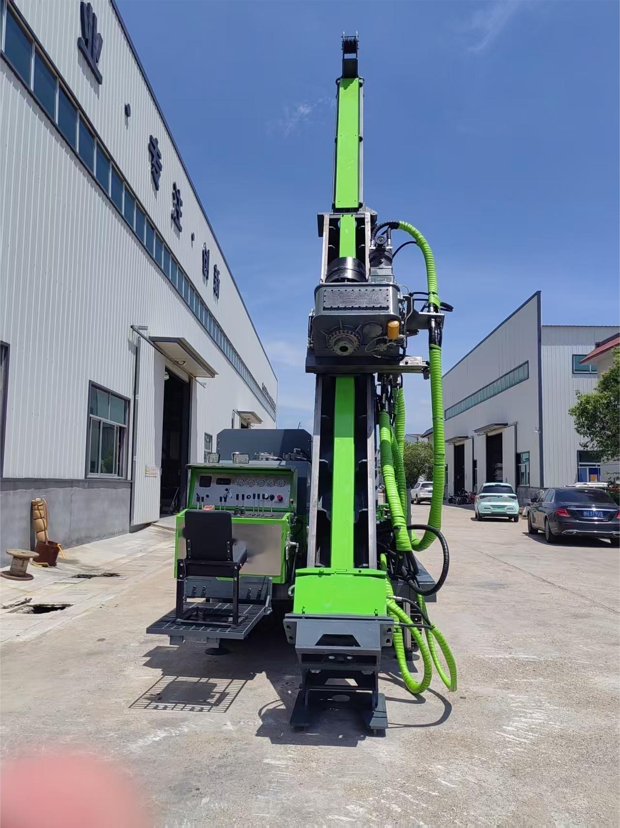 Hydraulic Drill for Deep Geotech Automated Rod Handling Drill