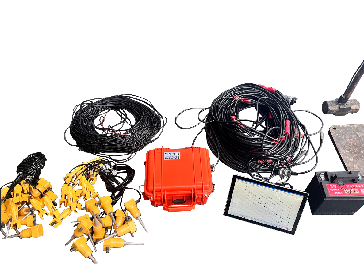 Seismic Pile Integrity Testing Device Microtremor Array Measurement Instrument