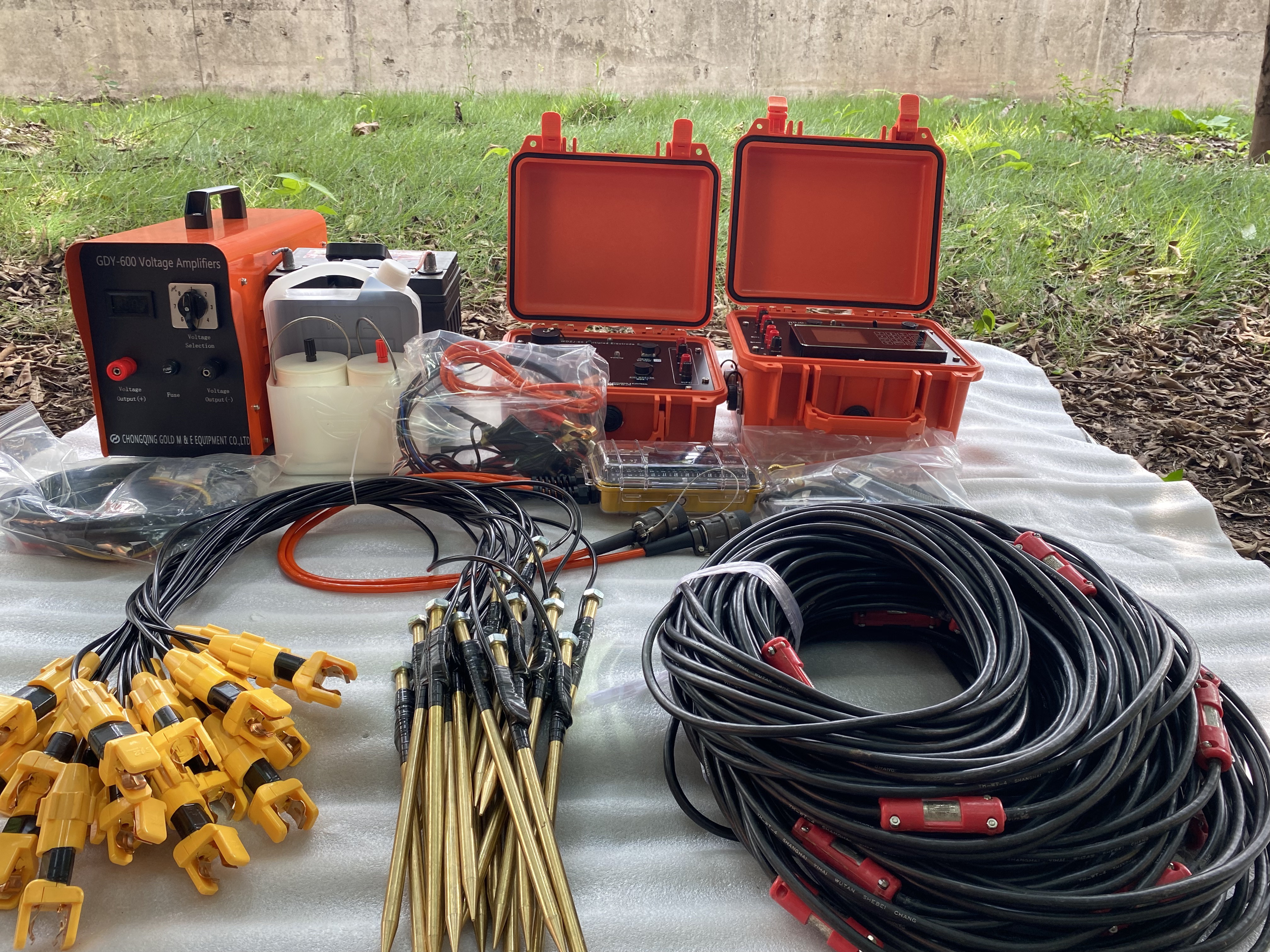 Industrial IP Exploration Device Induced Polarization Analyzer Borehole Resistivity Meter