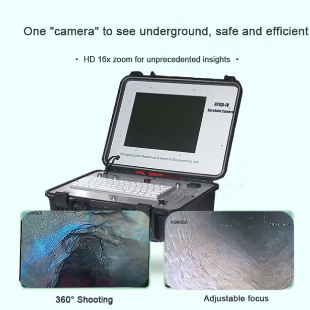 Multi-Sensor Pipe Inspection System Sonde Locator Sewer Camera System Dual Lens Borehole Inspection Camera