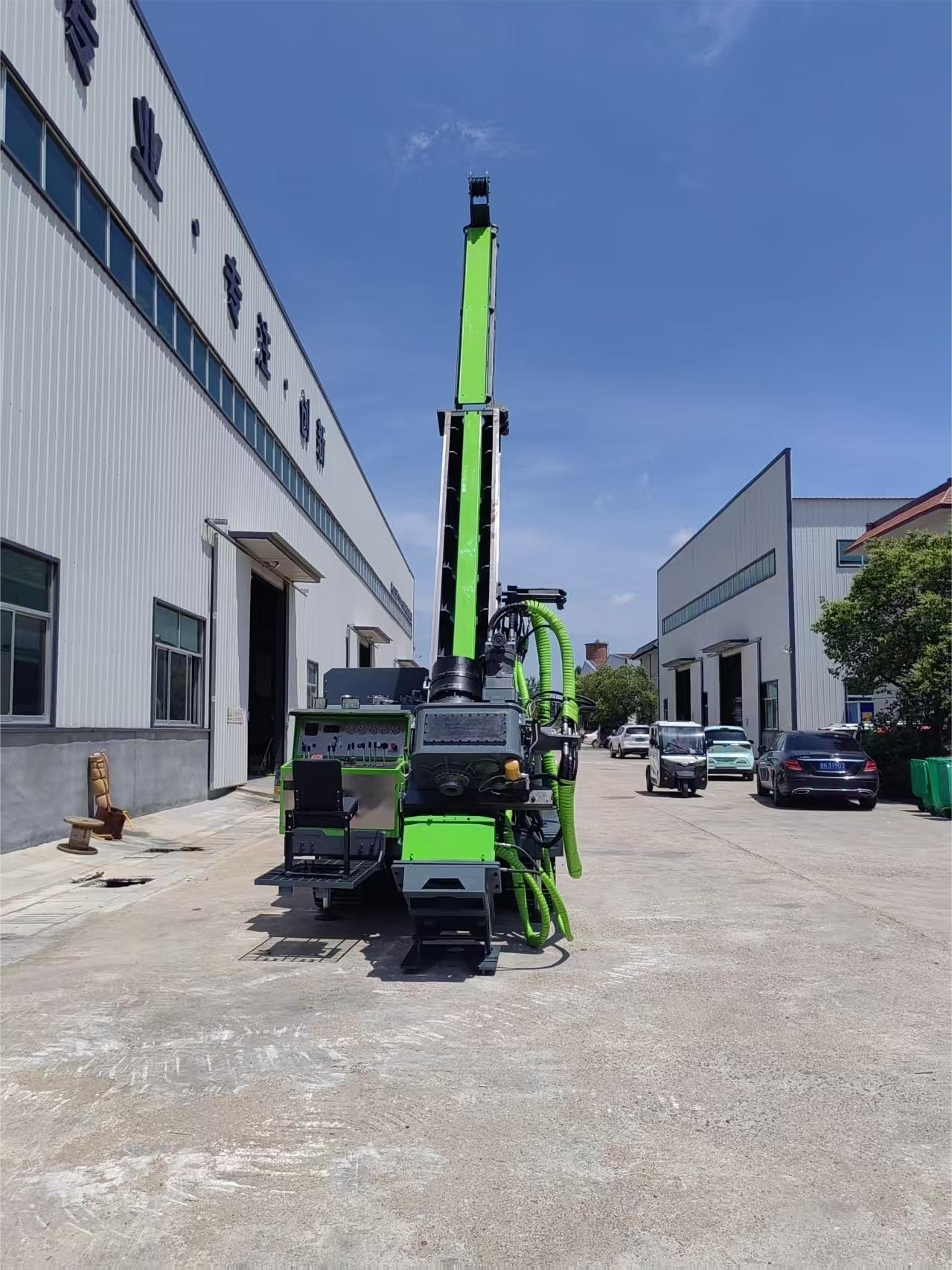 Hydraulic Drill for Deep Geotech Automated Rod Handling Drill