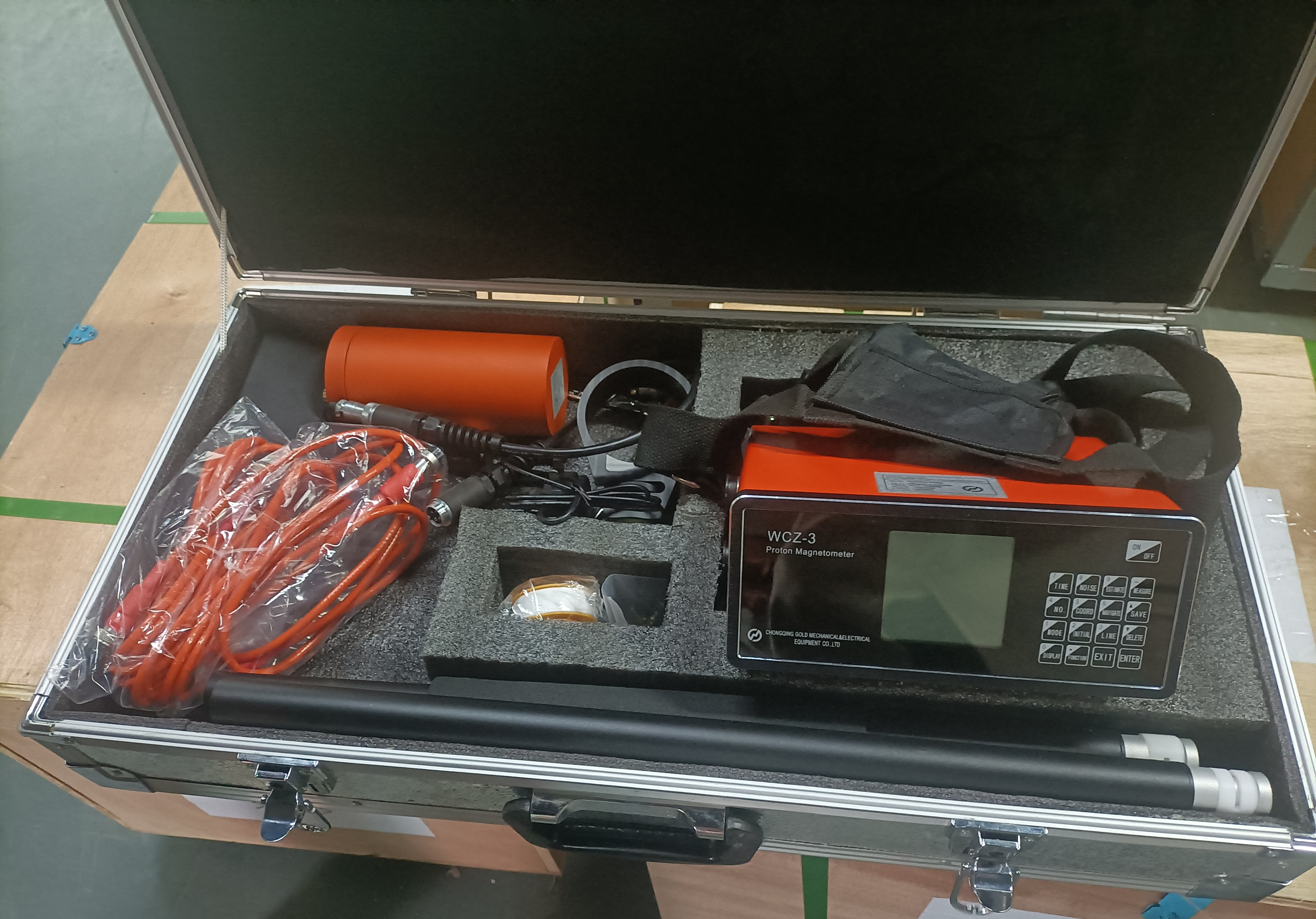 Magnetic Field Strength Meter Geomagnetic Field Instrument Magnetic Mapping Equipment