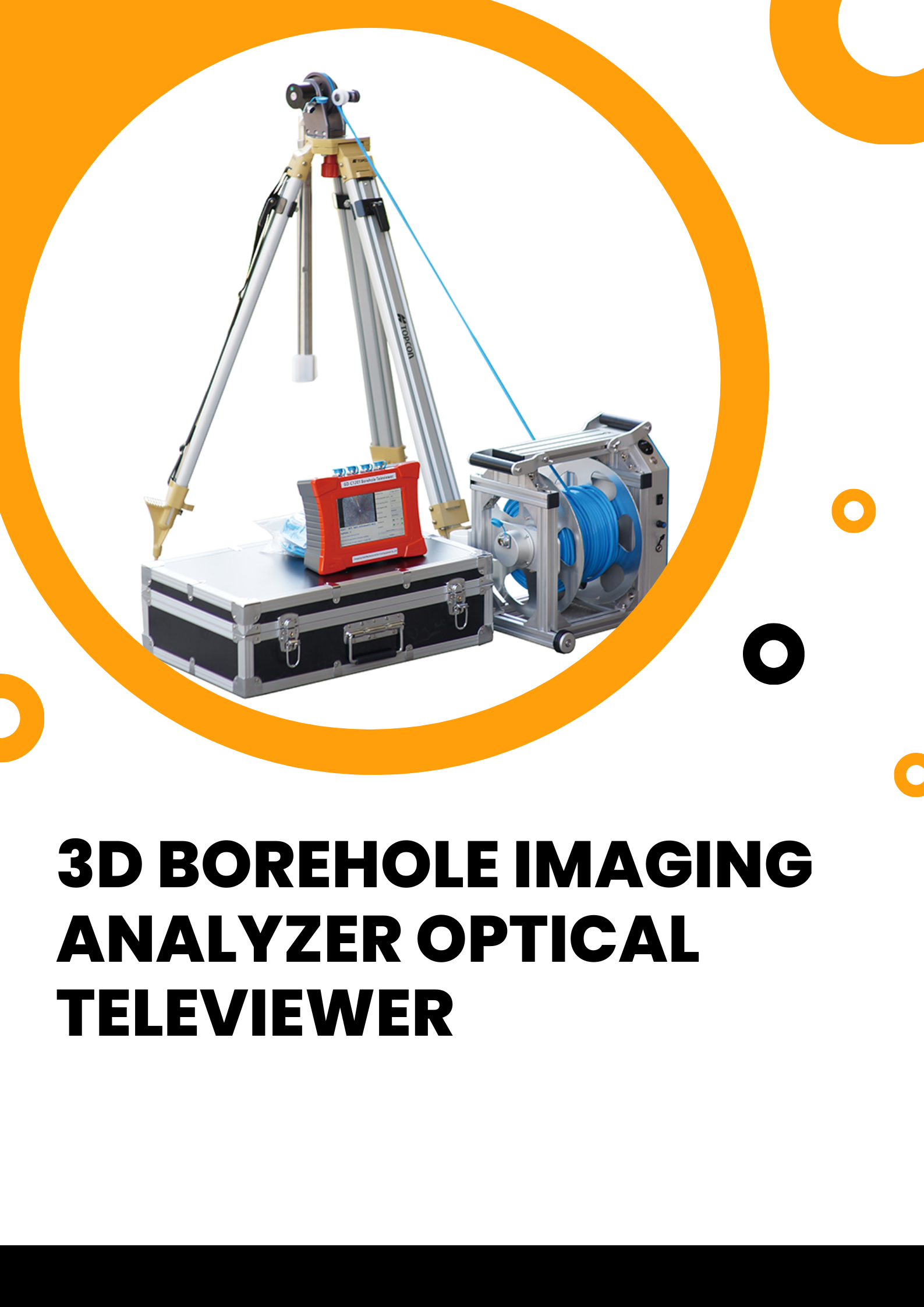 3D Borehole Imaging Analyzer Optical Televiewer