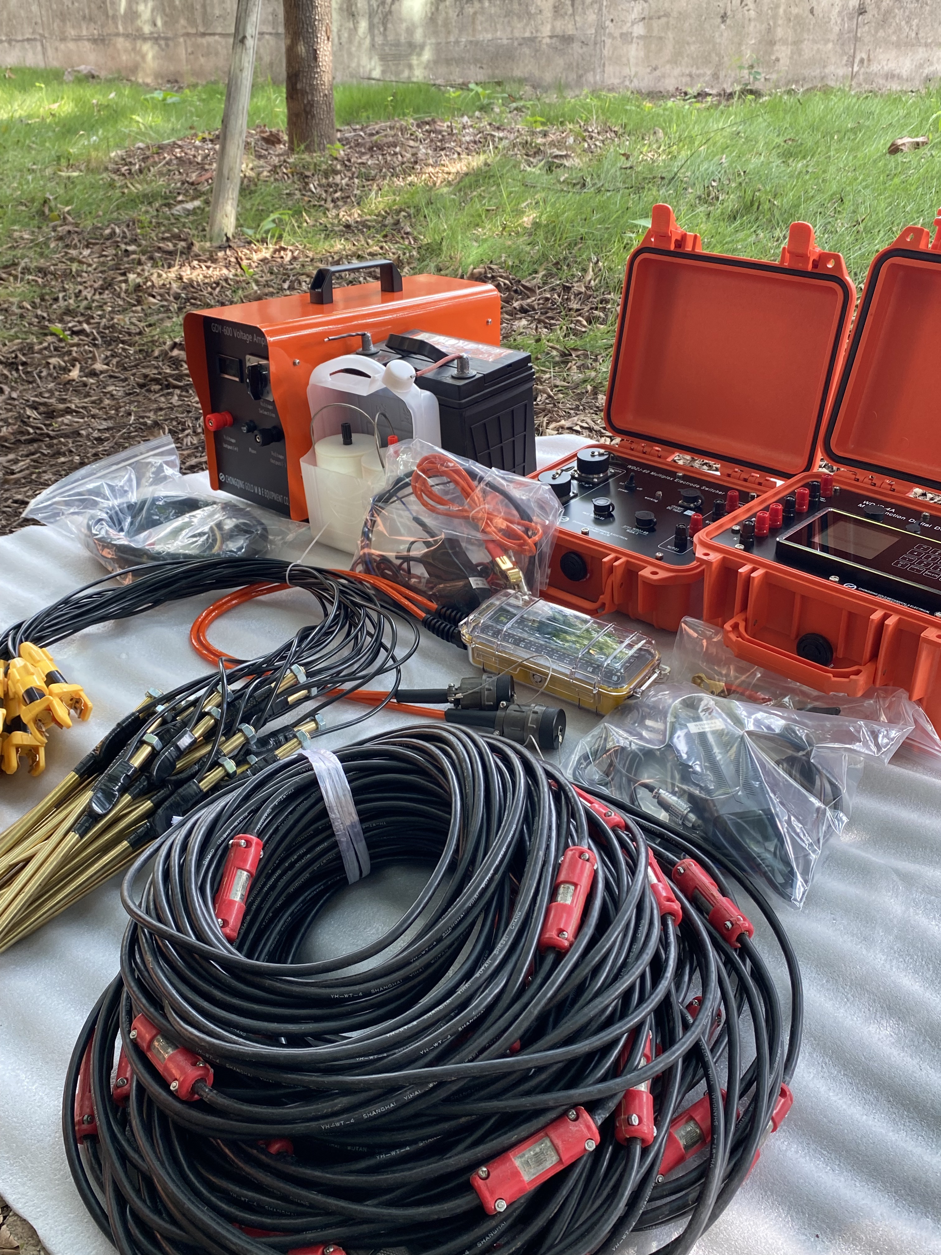 Industrial IP Exploration Device Induced Polarization Analyzer Borehole Resistivity Meter