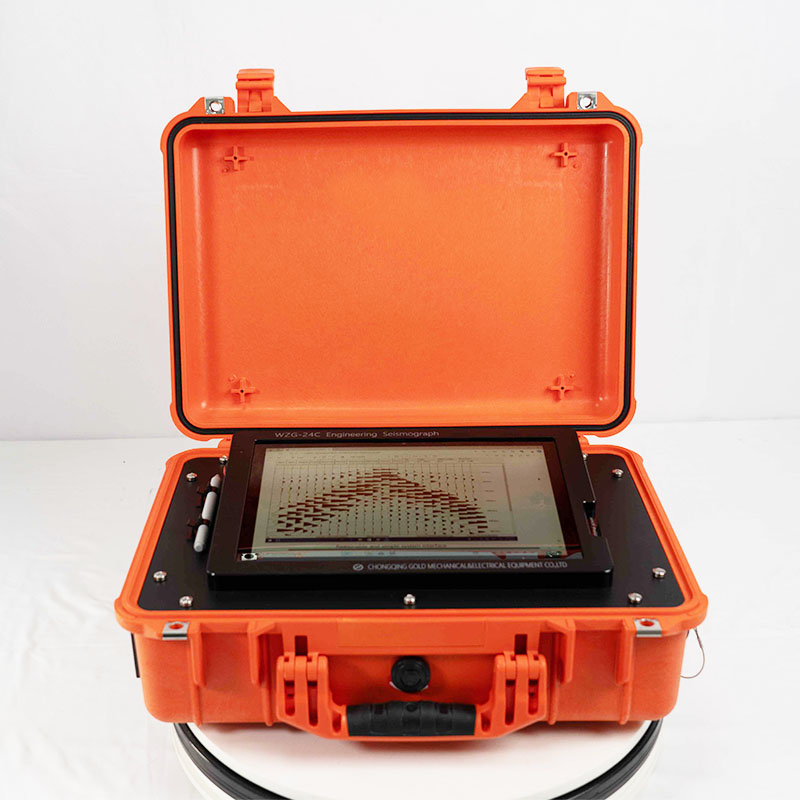 Geological Structure Analysis 2D, 3D Seismic Inversion Data Collector Seismograph