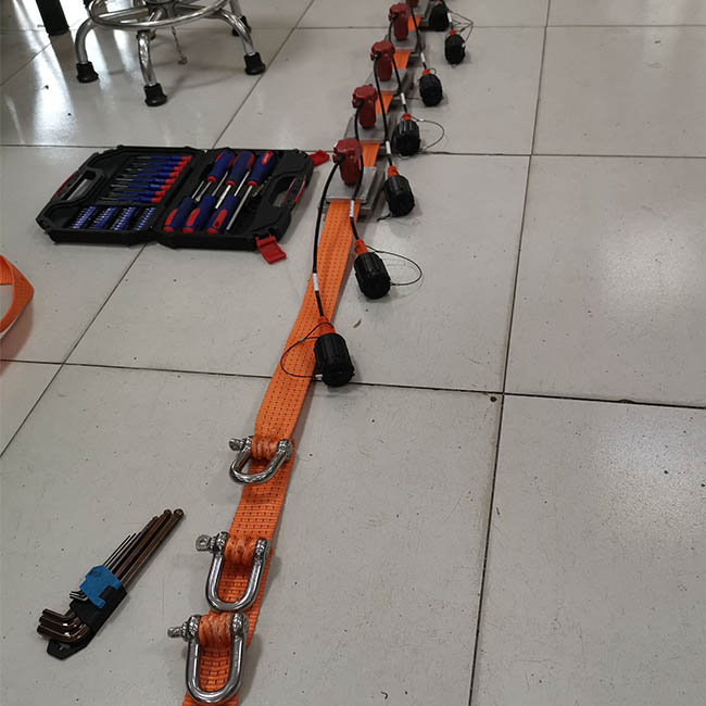 Split Spring Takeout Seismic Cable Borehole Seismic Sensor Cable System