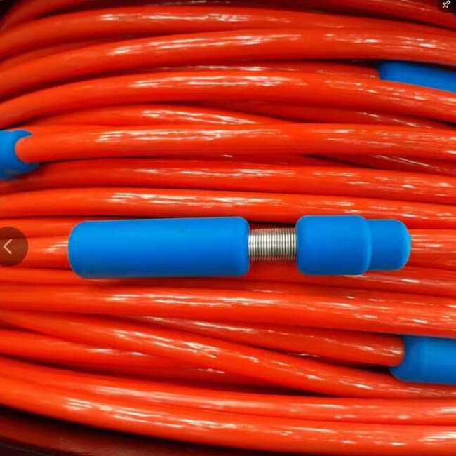 Split Spring Takeout Seismic Cable Borehole Seismic Sensor Cable System