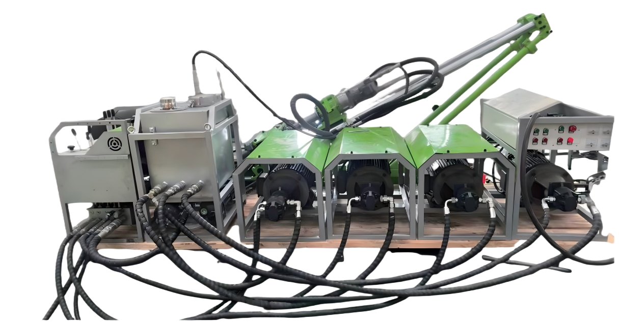 Multi Engine Hydraulic Drilling System Altitude Compensated Hydraulic Drill