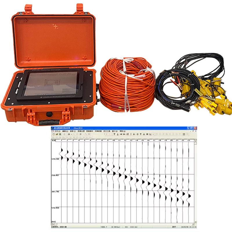 Surface Wave Tester Seismic Survey Instrument SASW Seismic Instrument 