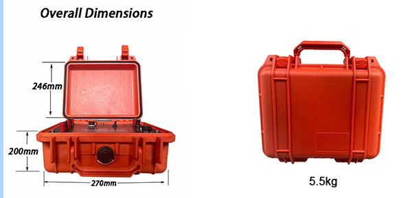 IP Resistivity Meter High Voltage Resistivity Transmitter Resistivity Receiver Unit
