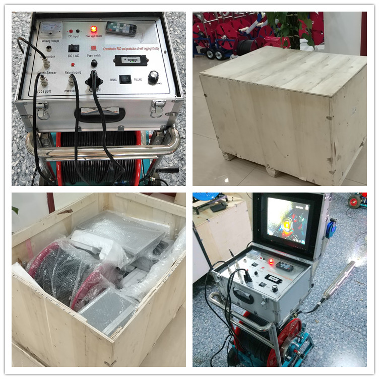 100℃ High Temperature Panoramic Borehole Camera Shipping To Indonesia