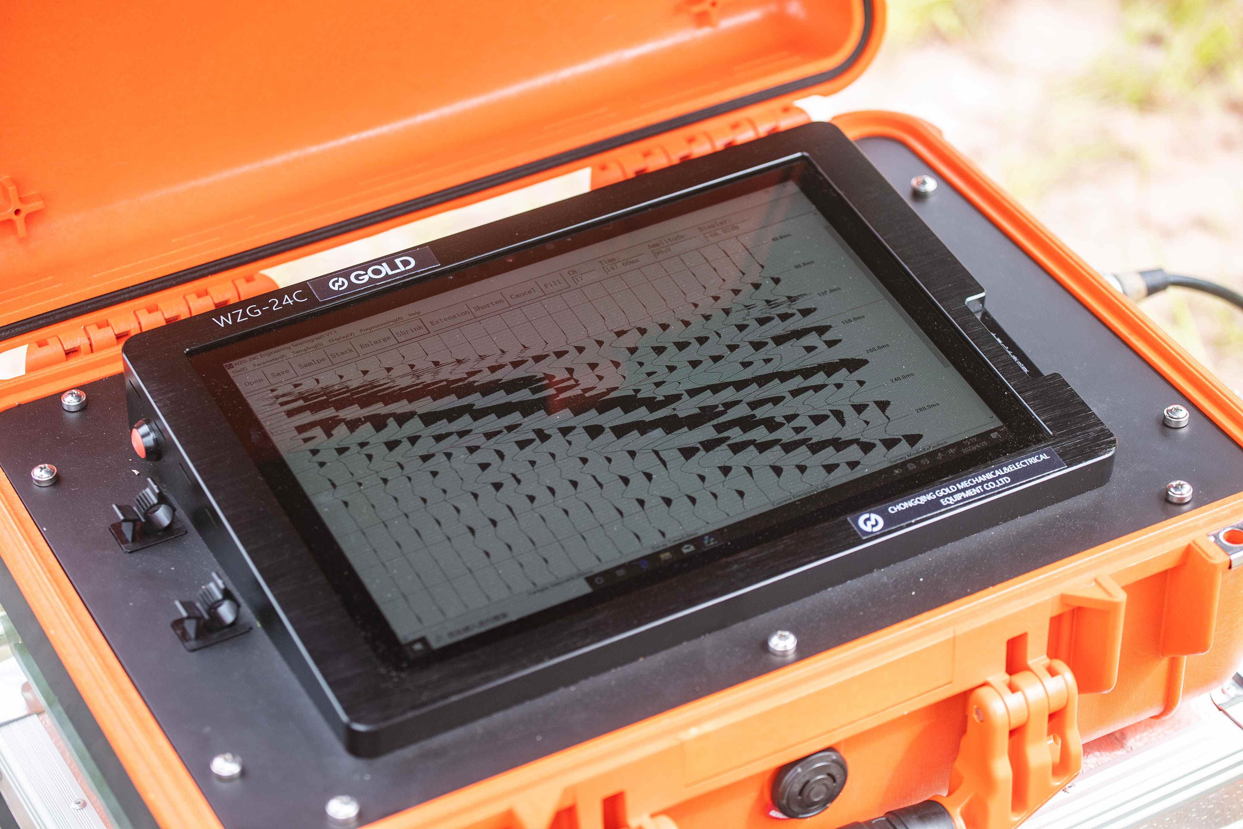 Seismic Sensor Array Deployment Kit Real-time Seismic Monitoring Station Seismic Source Energy Controller