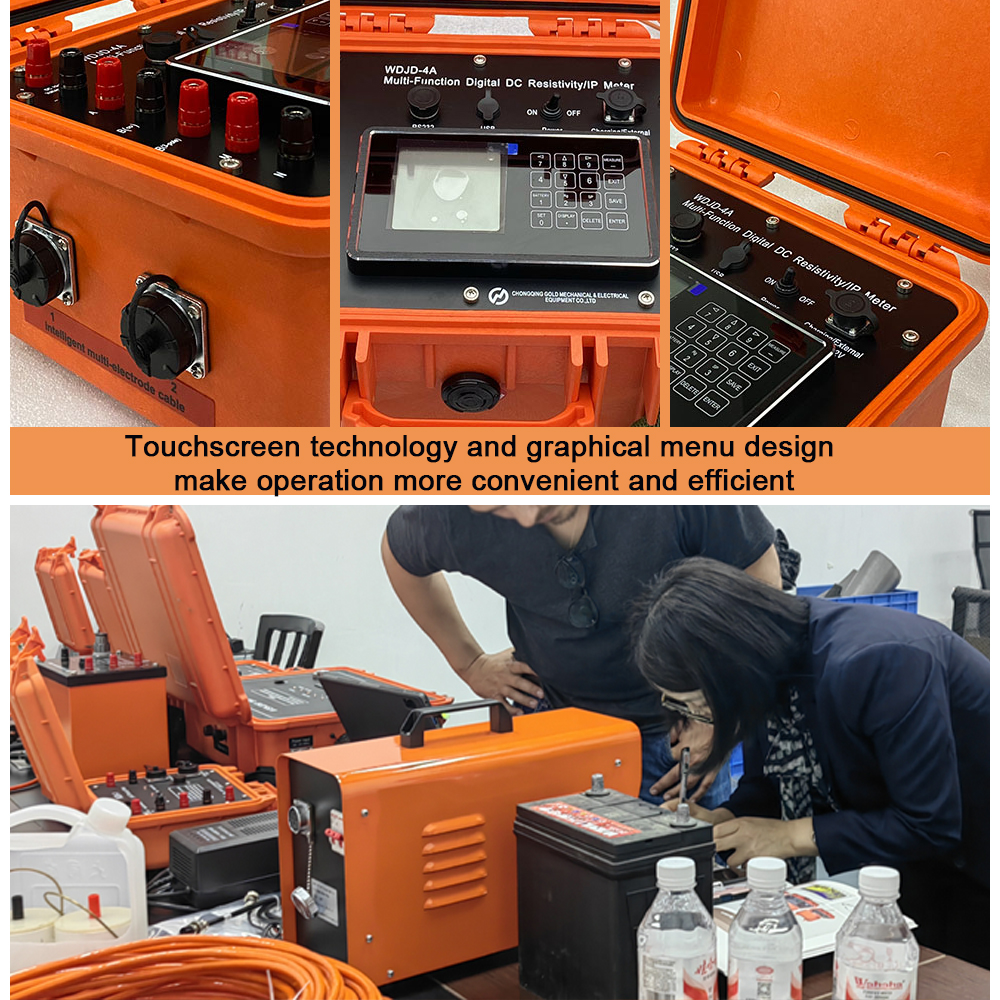  Sensitive Detection of Groundwater Quality Resistivity Meter for Underground Water