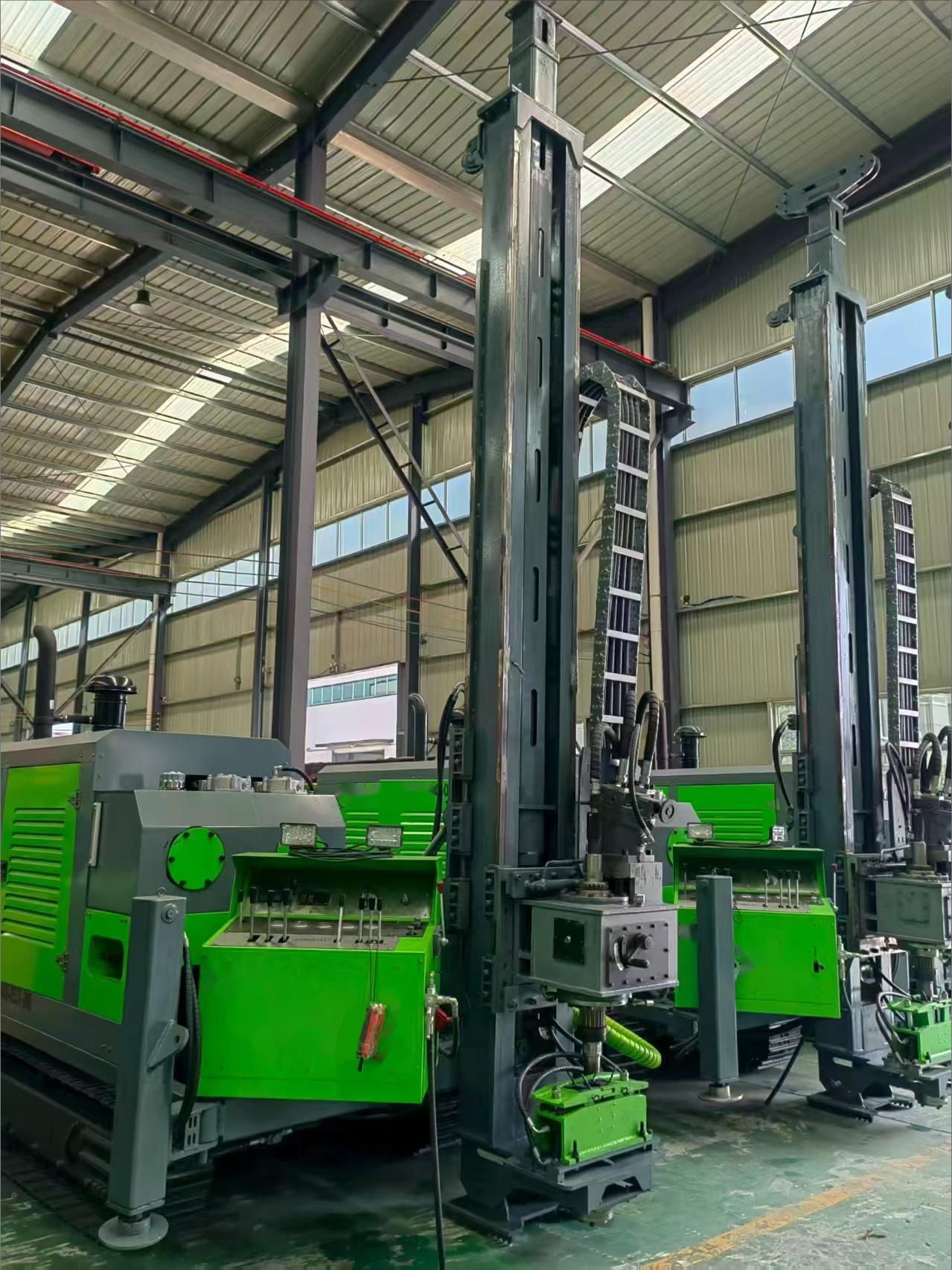 Multi Engine Hydraulic Drilling System Altitude Compensated Hydraulic Drill