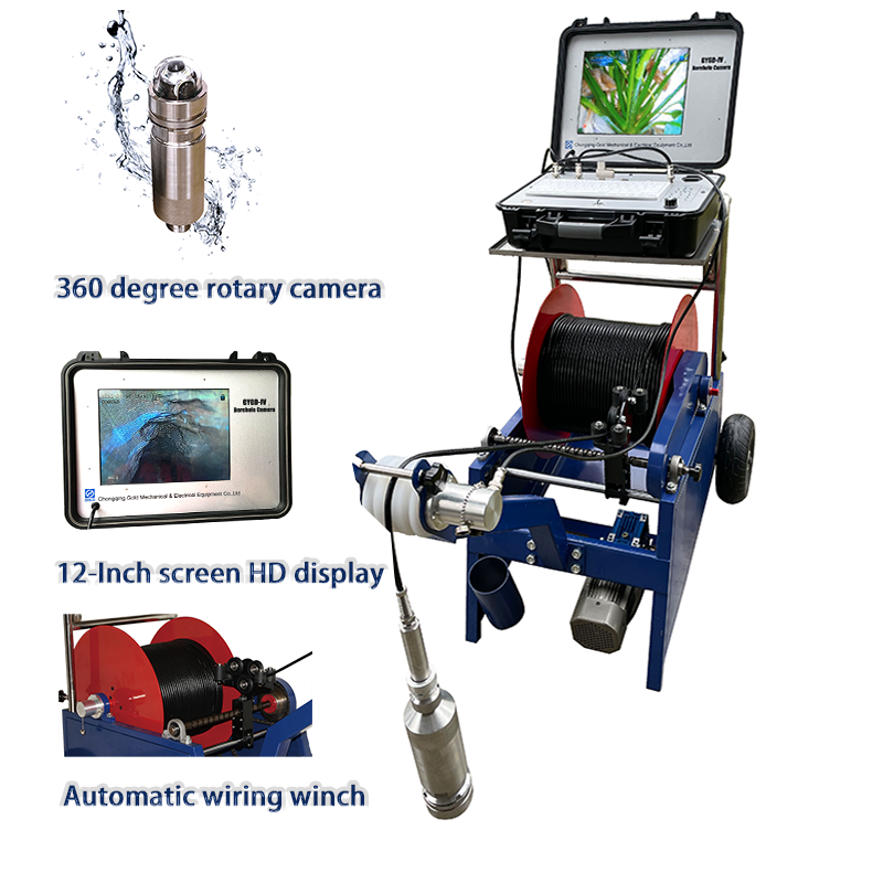 Underground Camera Deep 1000m Borehole Camera for Borehole Inspection