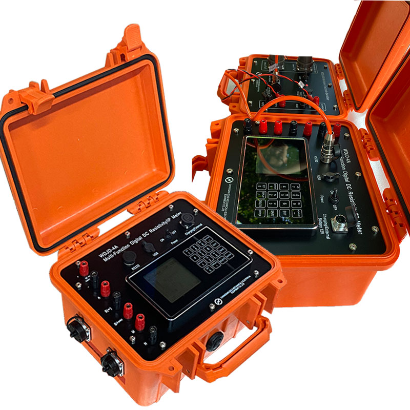 Multi-function Digital DC Resistivity & Induced Polarization Testing Equipment