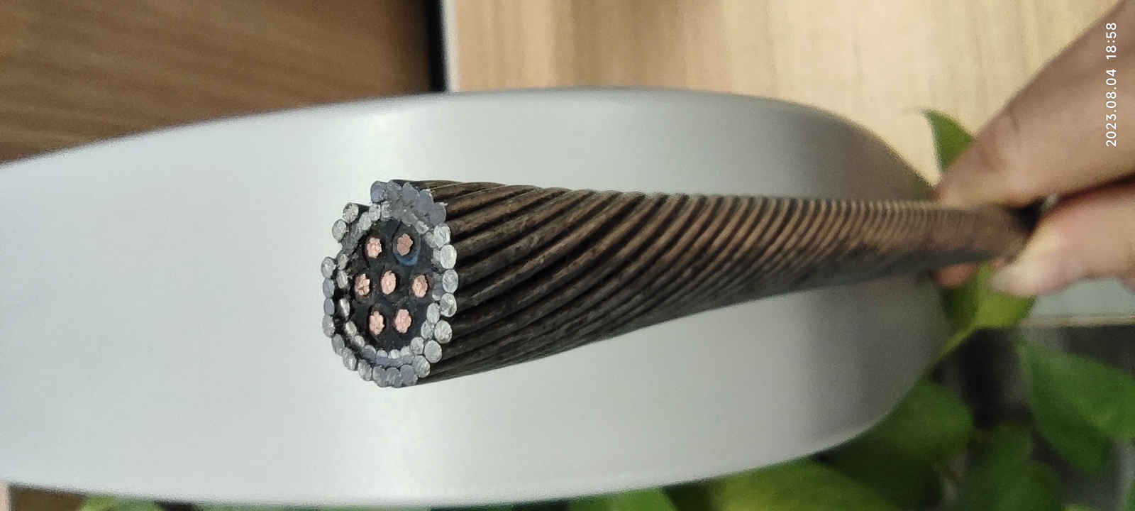 Rotating Short Coaxial Wire 0.377 Inch Coaxial Cable