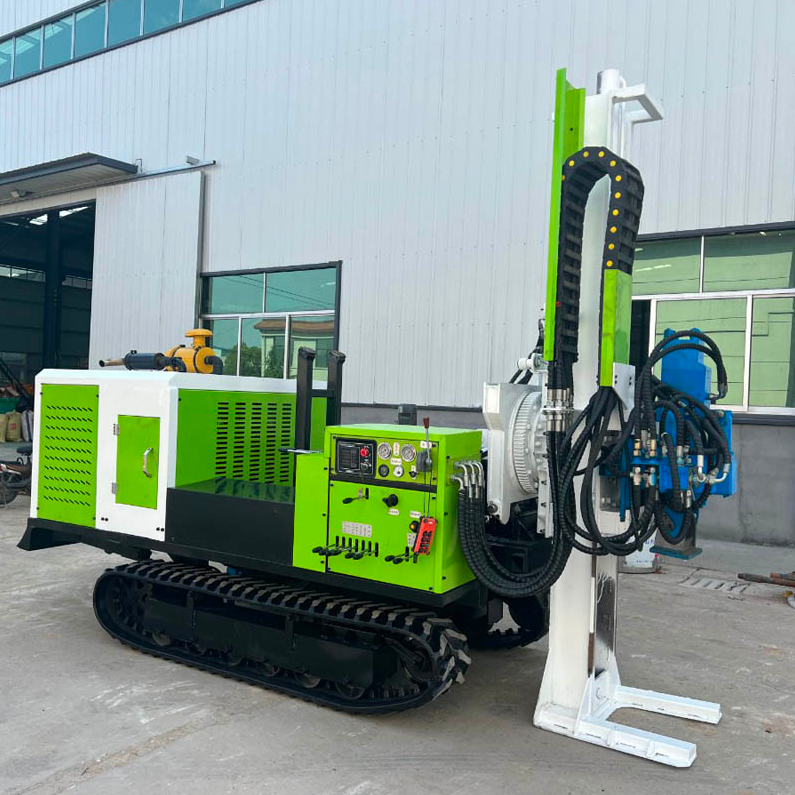 Rotary Percussion Drill Rig Diesel Powered Soil Drill Low Disturbance Soil Sampler