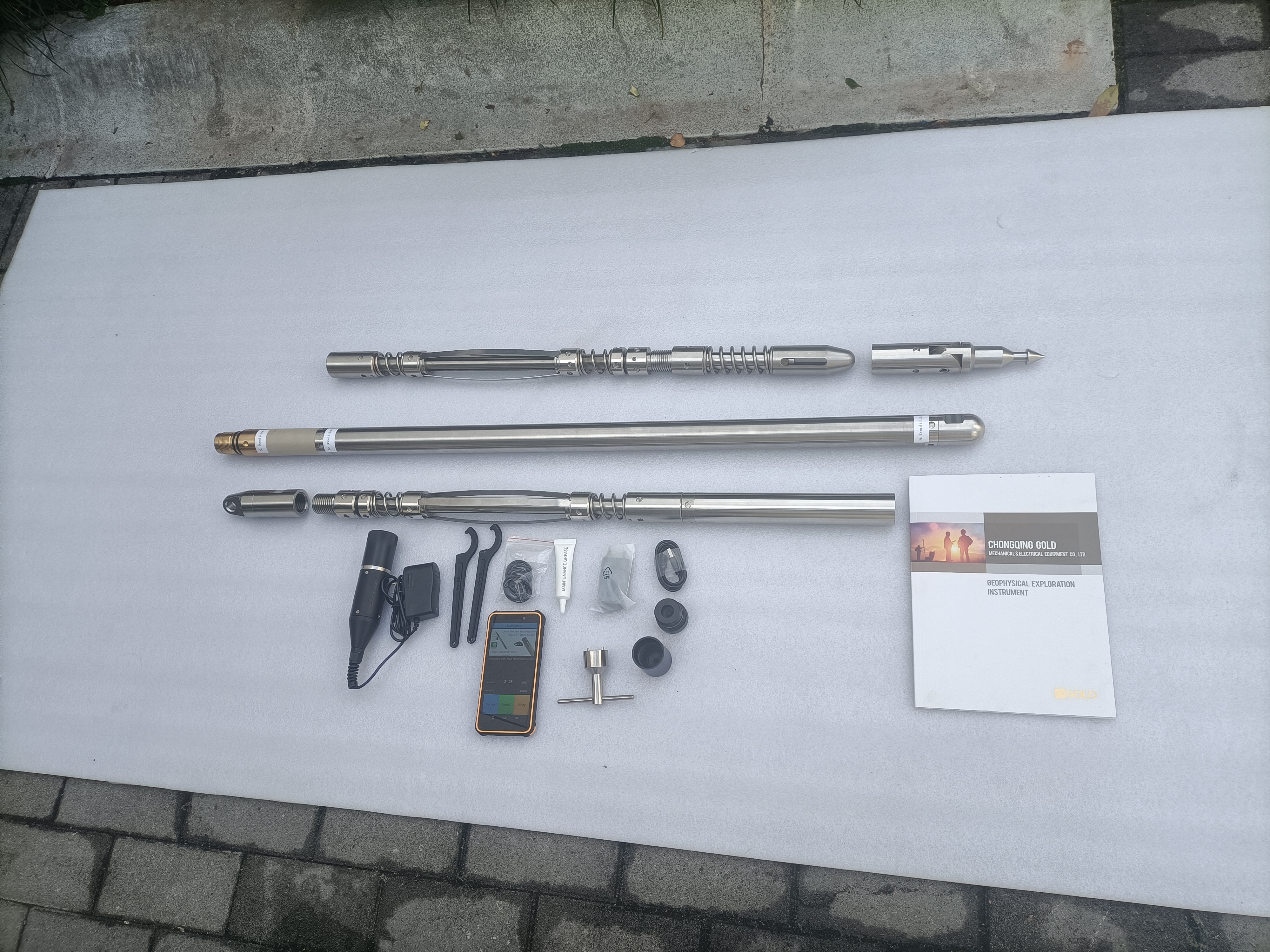 Portable Subsurface Inclinometer High Precision Well Survey Equipment
