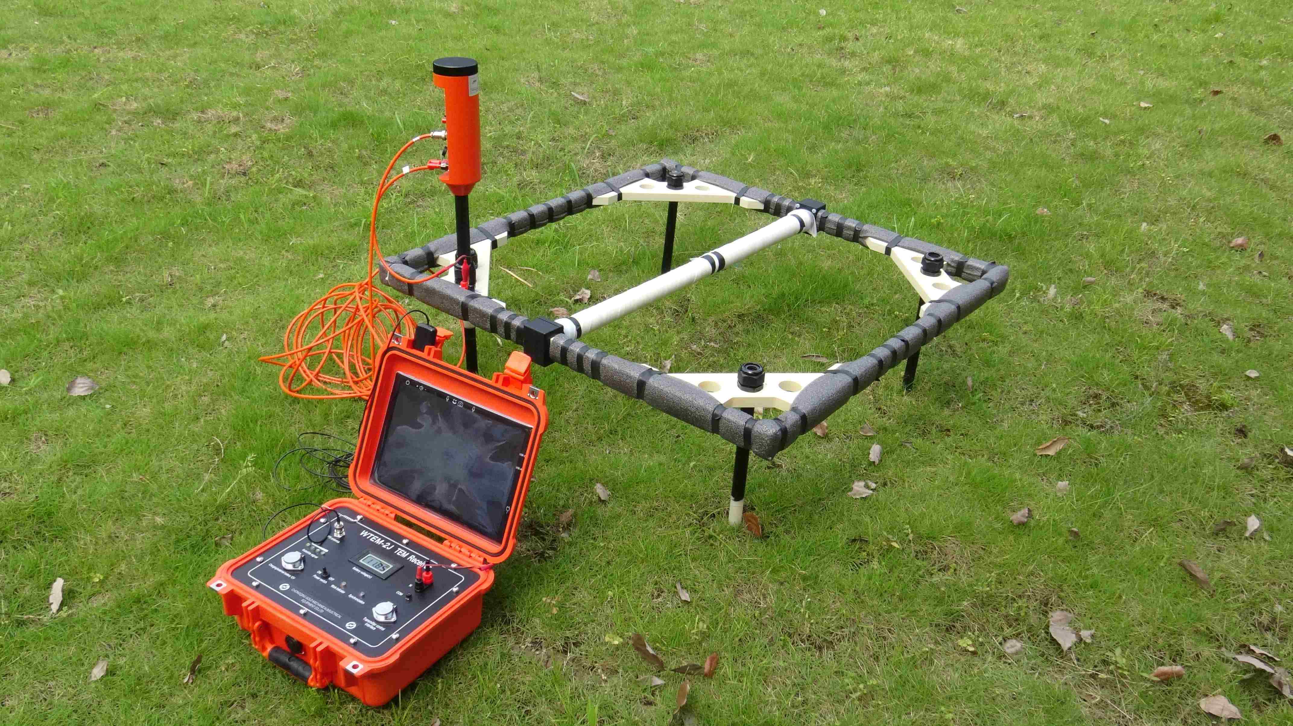 Geophysical Noise Cancellation System Multi Turn Receiver Coil